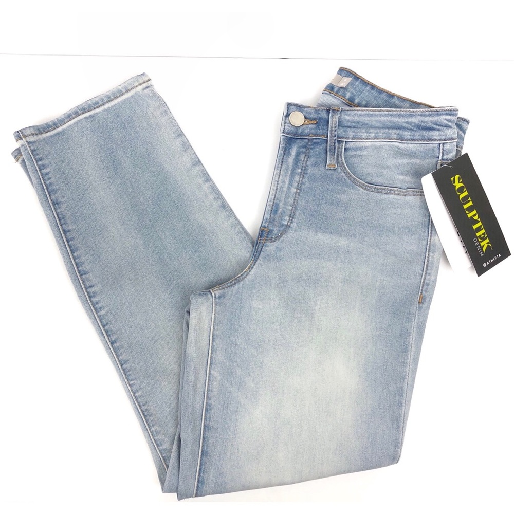 Athleta Jeans skulptek slim straight Jeans size 6